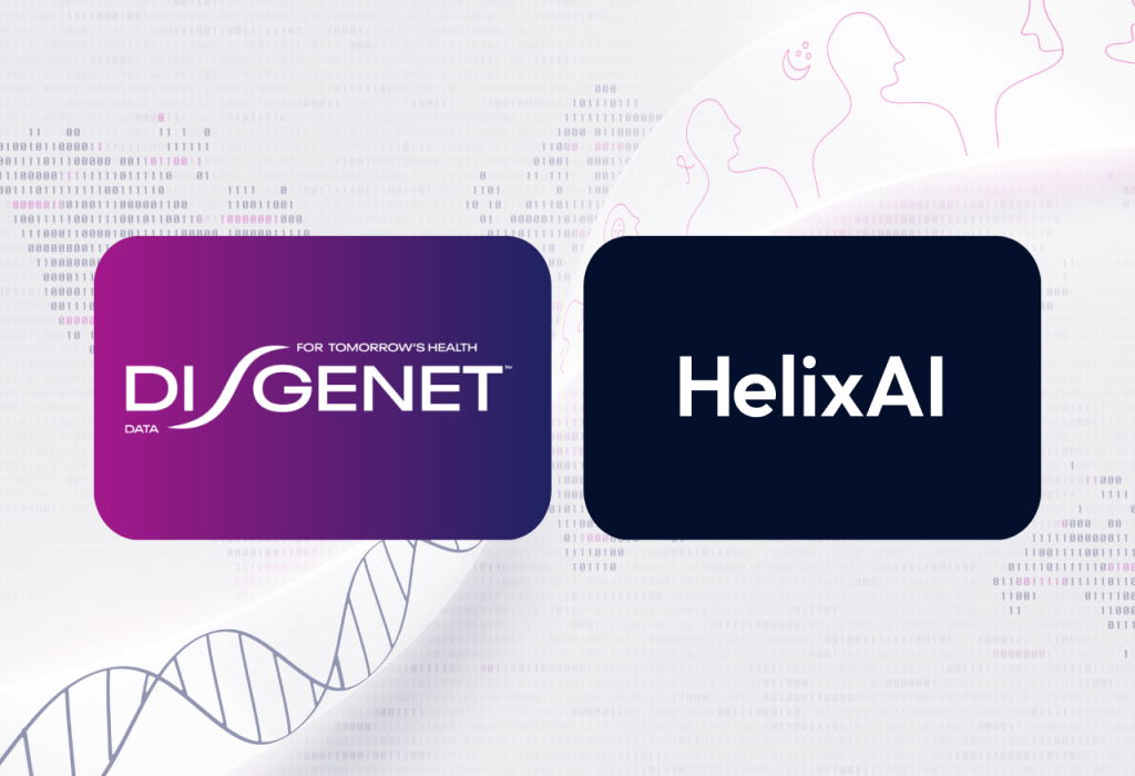 DISGENET integration in HelixAI agentic R&D platform